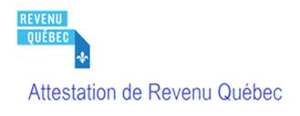 Attestation de Revenu Québec